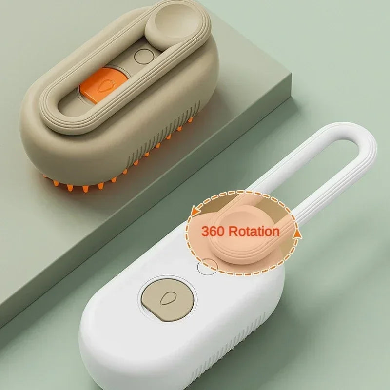 Brosse vapeur 3-en-1 rechargeable pour chien et chat — vue 7