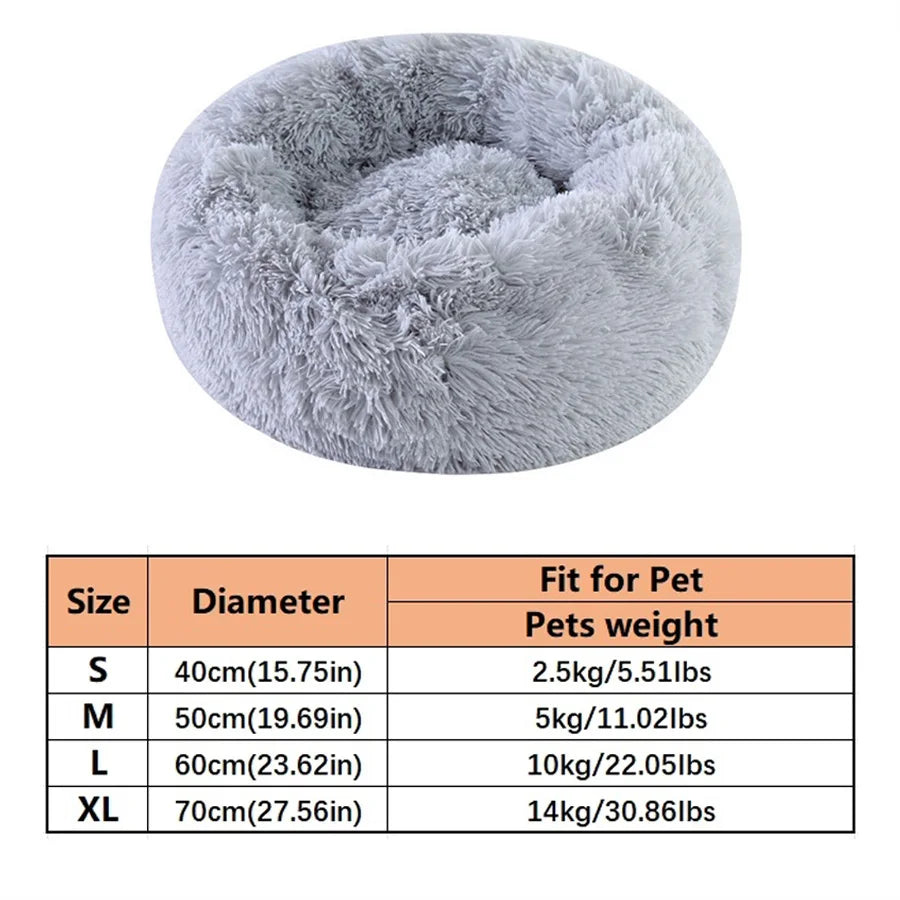 Coussin donut en fausse fourrure — vue 8