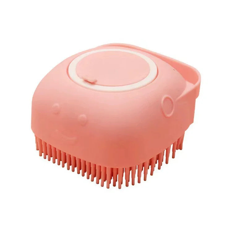 Brosse de bain en silicone avec réservoir à shampooing — vue 5