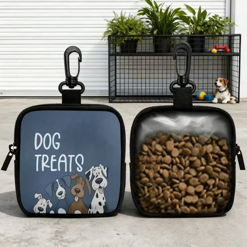 Pochette à friandises de dressage clipsée à la laisse — vue 6