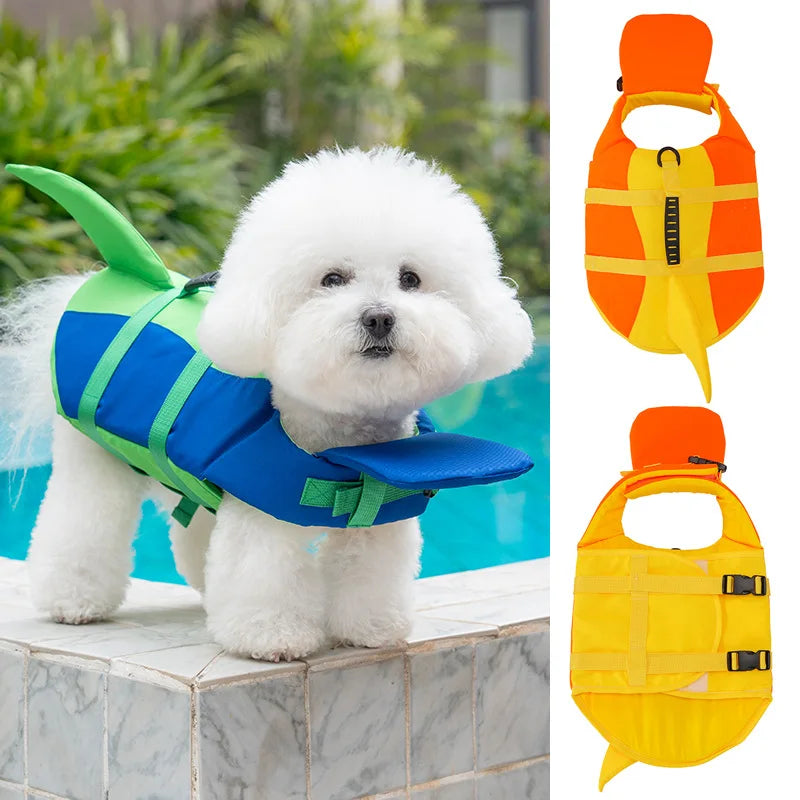 Gilet de sauvetage pour chien avec poignée dorsale — vue 7