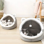 Niche pliable pour chat — vue 3