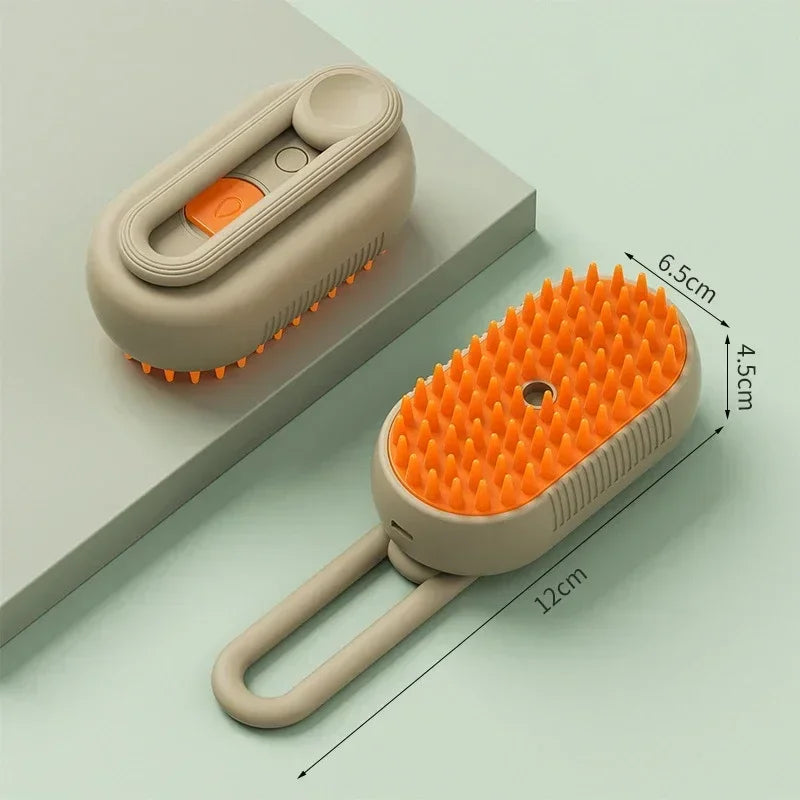 Brosse vapeur 3-en-1 rechargeable pour chien et chat — vue 6