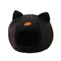 Grotte d'hiver pour chat en velboa — vue 8