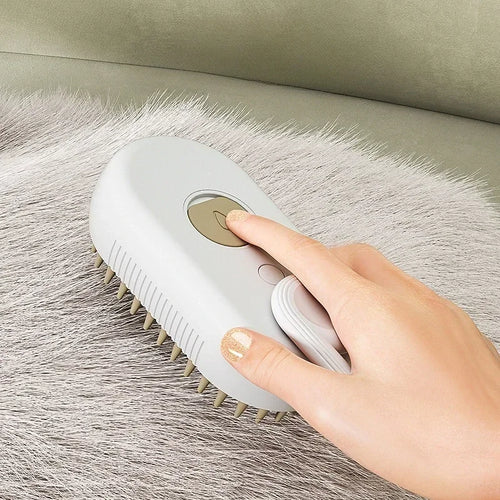 Brosse vapeur 3-en-1 rechargeable pour chien et chat — vue 2