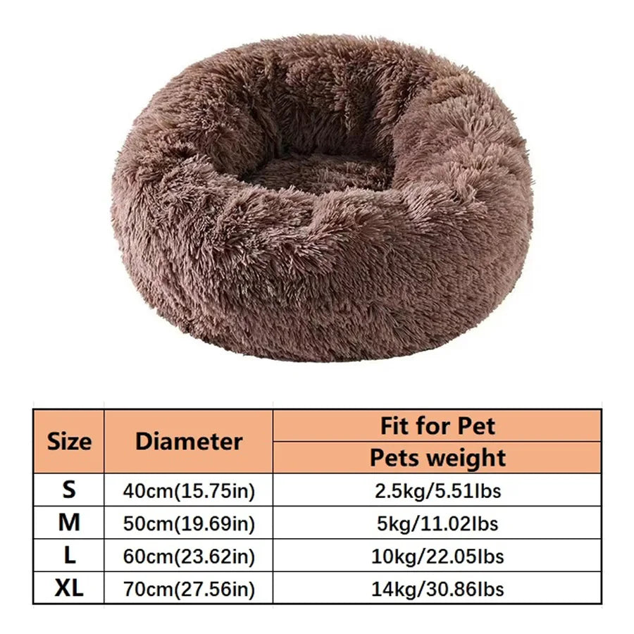 Coussin donut en fausse fourrure — vue 9