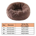 Coussin donut en fausse fourrure — vue 9