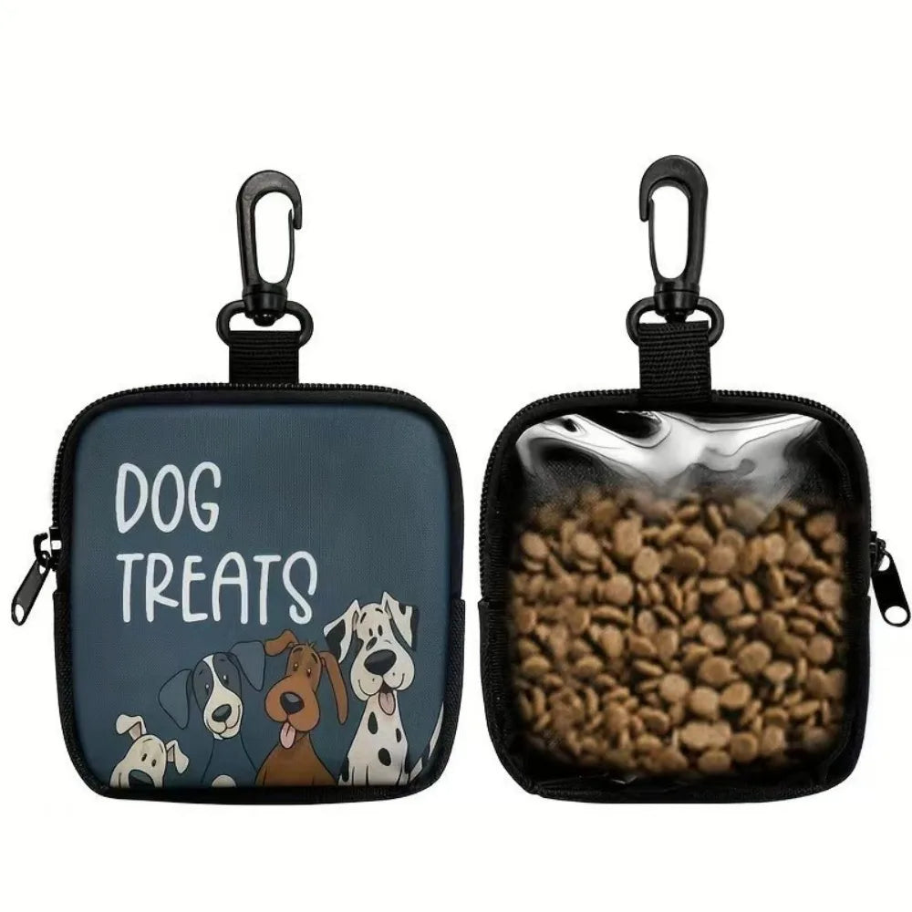 Pochette à friandises de dressage clipsée à la laisse — vue 8