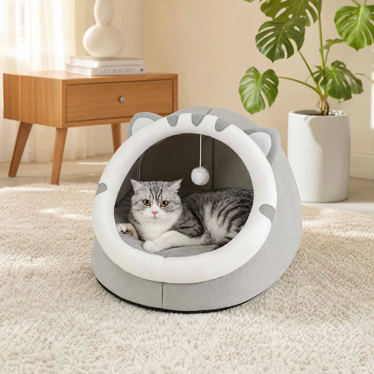 Cachette tigre pour chat — vue 3