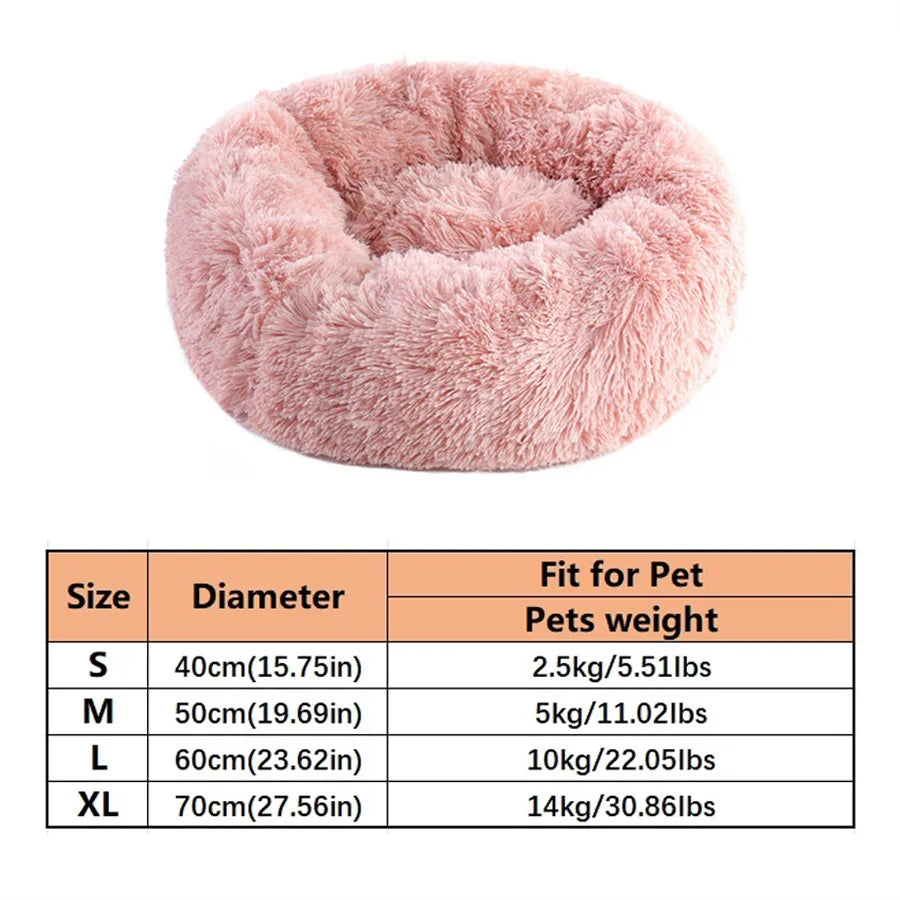 Coussin donut en fausse fourrure — vue 7