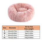 Coussin donut en fausse fourrure — vue 7