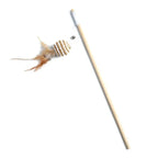 Baguette en bois avec grelot pour chat — vue 7