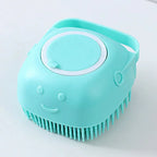 Brosse de bain en silicone avec réservoir à shampooing — vue 7