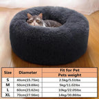 Coussin donut en fausse fourrure — vue 6