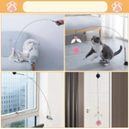 Oiseaux à suspendre sur ventouse pour chat — vue 5