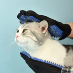 Gant de brossage en silicone pour chat — vue 2