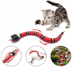 Serpent interactif rechargeable pour chat
