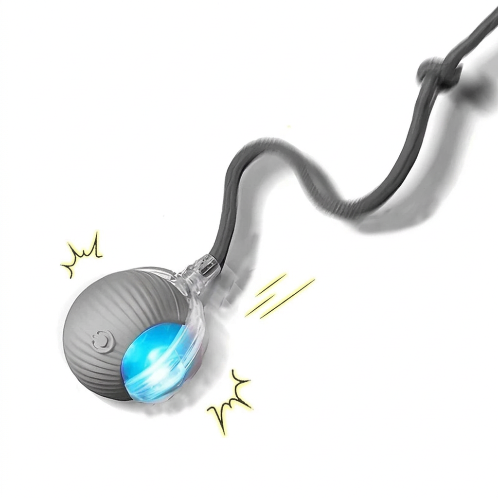 Balle interactive rechargeable pour chat — vue 7