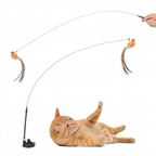 Oiseaux à suspendre sur ventouse pour chat — vue 3