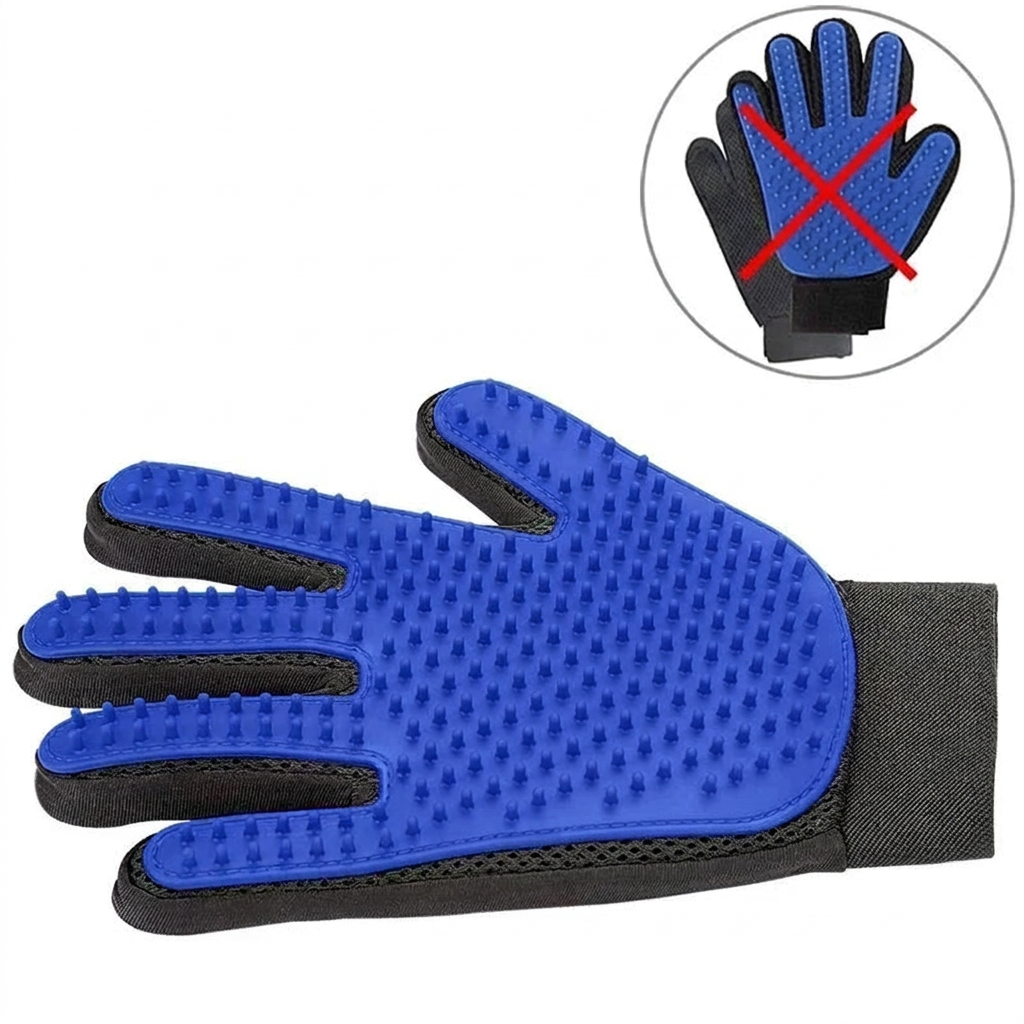Gant de brossage en silicone pour chat — vue 9